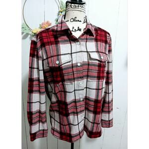 Express Plaid Flannel Longsleeve Womens